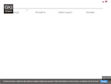 Tablet Screenshot of gki-design.pl